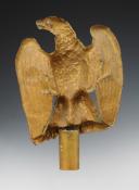 Photo 2 : FLAG EAGLE OF THE NATIONAL GUARD OR FIREFIGHTERS, Second Empire. Item number 28832.