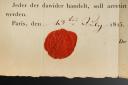 Photo 2 : SIGNED order from the Prussian Field Marshal BLÜCHER, instructing the relevant military personnel to report to the residence of the French Marshal KELLERMAN in Montmorency. Paris, July 13, 1815. 18906-31.