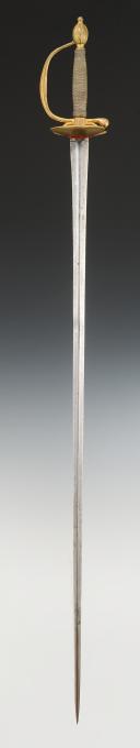 Photo 2 : OFFICER'S SWORD, model 1767, Ancient Monarchy. 33464