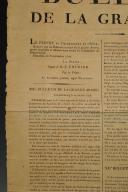 Photo 3 : XIXe et XXe bulletins de la Grande Armée du 9 novembre 1806, Premier Empire. 26698