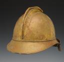 Photo 3 : FIREFIGHTER'S HELMET FROM THE TOWN OF LENCLOITRE, model 1895, Third Republic. 24539-2