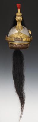 Photo 3 : CUIRASSIER HELMET, model 1872 modified 1874, Third Republic. 27767