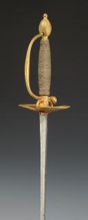 Photo 3 : OFFICER'S SWORD, model 1767, Ancient Monarchy. 33464