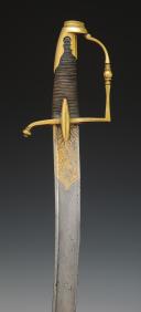 Photo 10 : SABRE D'OFFICIER DE CAVALERIE LÉGÈRE, style Directoire - Consulat, composite XIXème-XXème siècle. 30103