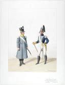 1816. Garde Royale. Infanterie (3e Régiment). Fusilier, Adjudant.