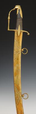SABRE D'OFFICIER DE CAVALERIE LÉGÈRE, style Directoire - Consulat, composite XIXème-XXème siècle. 30103