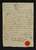 Armée du Nord. LETTRE AUTOGRAPHE SIGNÉE J.M. MAINONI * DONNANT COMMISSION PROVISOIRE DE LIEUTENANT À CHARLES LAURENT GIRARD, au sein du Régiment des Hussards Noirs, Cambrai le 2 juin 1793. 18915-5