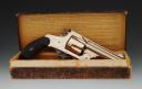 REVOLVER SMITH & WESSON, CALIBRE 38 DOUBLE ACTION TROISIÈME MODÈLE, États-Unis d'Amérique (1884-1895). 33600
