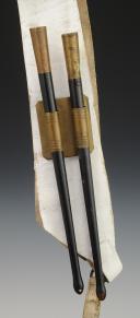 BAUDRIER PORTE-BAGUETTES DE GRENADIERS D'INFANTERIE, Premier moitié du XIXème siècle. 33643