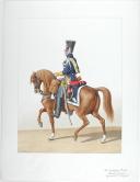 Photo 2 : 1830. Gendarmerie Royale. Département de la Corse. Gendarme à Cheval.