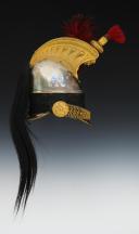 Photo 2 : HELMET OF AN OFFICER OF CUIRASSIERS, model 1844, Monarchie de Juillet. 27054-2