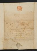 Photo 2 : LETTRE AUTOGRAPHE DU GRENADIER VACHER, 116ème régiment, 3ème bataillon à Barcelone en Espagne, À SES PARENTS, cultivateurs en Dordogne, le 1er novembre 1813. 18856-29