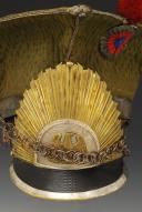 Photo 2 : Czapka of the Trumpeter of the 30th Horse Chasseur Regiment of Hamburg, First Empire. 32588-1