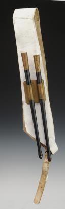 Photo 2 : BAUDRIER PORTE-BAGUETTES DE GRENADIERS D'INFANTERIE, Premier moitié du XIXème siècle. 33643