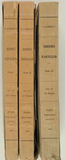 Photo 2 : Gibernes d'artilleur. Paris, Berger-Levrault, 1923-1925, 3 vol.