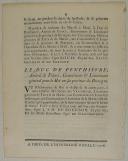 Photo 3 : ORDONNANCE DU ROI, portant règlement sur le service dans les ville & port de Brest. Du 11 août 1776. 8 pages