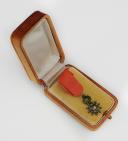Photo 3 : RÉDUCTION D'UNE CROIX CHEVALIER DE LA LÉGION D'HONNEUR, exemplaire de luxe, 1946-1958, Quatrième République. 28188-2
