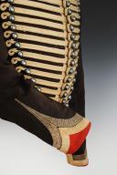 Photo 4 : UNIFORM OF MARSHAL OF THE 2nd HUSSARD REGIMENT, model 1860, Second Empire. 29080-29072