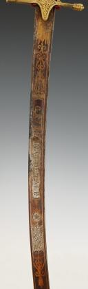 Photo 4 : OFFICER'S SWORD OF THE FOOT GRENADIERS OF THE IMPERIAL GUARD, model 1804 modified for the National Guard of the Imperial Guard, First Empire. 32765