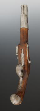 Photo 5 : PISTOLET D'ARÇON, modèle de 1763-1766, version républicaine. Première République,  entre 1794 et 1795. 34629