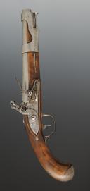 Photo 6 : ARCÓN PISTOL, model of 1763-1766, republican version. First Republic, between 1794 and 1795. 34629