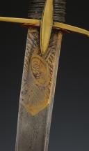 Photo 7 : SABRE D'OFFICIER DE CAVALERIE LÉGÈRE, style Directoire - Consulat, composite XIXème-XXème siècle. 30103