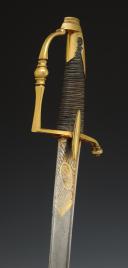 Photo 8 : SABRE D'OFFICIER DE CAVALERIE LÉGÈRE, style Directoire - Consulat, composite XIXème-XXème siècle. 30103