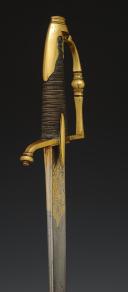 Photo 9 : SABRE D'OFFICIER DE CAVALERIE LÉGÈRE, style Directoire - Consulat, composite XIXème-XXème siècle. 30103