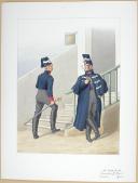 1817. Garde Royale. Cuirassiers (2e Régiment). Cuirassier, Officier.