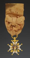 ORDER OF SAINT LOUIS, OFFICER'S CROSS, 3/4 size. Restoration. 33964