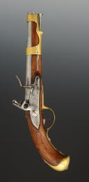 PISTOLET D'ARÇON, modèle de 1763-1766, deuxième type, 1776. Ancienne Monarchie règne de Louis XVI. 34631