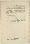 Photo 2 : ORDONNANCE DU ROY, pour l'incorporation du régiment d'Albanie dans les régimens de Royal-Écossois et d'Ogilvy. Du 20 décembre 1748. 4 pages