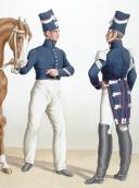 Photo 2 : 1830. Garde Royale. Grenadiers à Cheval (2e Régiment). Brigadier, Maréchal-Ferrant.
