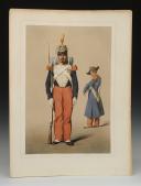 Photo 2 : ARMAND-DUMARESQ - Uniformes de la Garde Impériale en 1857 : Régiment des Voltigeurs. 27996-4