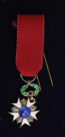 Photo 2 : RÉDUCTION DE L'ORDRE DE LA COURONNE DE BELGIQUE, premier tiers du XIX° siècle. 28188-3