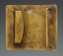 Photo 2 : BELT BUCKLE PLAQUE OF THE KING'S BODYGUARDS, 1814 model, Restoration era. 29821.