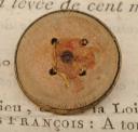 Photo 2 : INFANTRY OFFICER BUTTON, Revolution. 26580