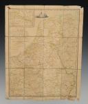 Photo 2 : GEOGRAPHICAL MAP TAKEN FROM AN ENGLISH OFFICER ON THE BATTLEFIELD OF WATERLOO AND GEMBLOUX, 1815. 18906-33