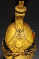 Photo 2 : DRAGOON TROOP HELMET, 1825 model modified in 1830, previously converted to Firefighters, July Monarchy. 27698