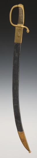 Photo 2 : INFANTRY NON-COMMISSIONED OFFICER'S SABER KNOWN AS "BRIQUET", First Empire. 32793