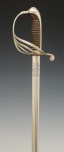 Photo 2 : SABRE D'OFFICIER D'INFANTERIE , modèle 1882, Troisième République. 29515R