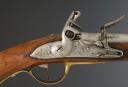 Photo 2 : PISTOLET D'ARÇON, modèle de 1763-1766, deuxième type, 1776. Ancienne Monarchie règne de Louis XVI. 34631