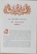 Photo 3 : " Musée naval de Toulon " - Toulon - amis des musées de la marine - 1949