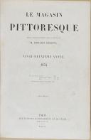 Photo 3 : CHARTON (Édouard) - " Le Magasin Pittoresque " - Lot de 5 Tomes - Paris - 1854 à 1857