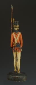 Photo 3 : INFANTERIE DIVISION D'ARTOIS, en uniforme d'essai vers 1788-1789, PIÉTON : FIGURINE PAR CLÉMENCE, Consulat.