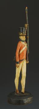 Photo 4 : INFANTERIE DIVISION D'ARTOIS, en uniforme d'essai vers 1788-1789, PIÉTON : FIGURINE PAR CLÉMENCE, Consulat.