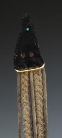 Photo 4 : PAIR OF CAPTAIN INSTRUCTOR OR SQUADRON LEADER SHOULDER EPAULETTES AND AIGUILLETTES, 2nd REGIMENT, 1856 MODEL. Second Empire. 27047-2