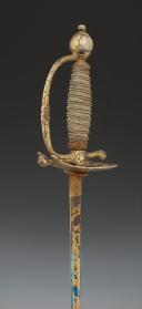 Photo 4 : SUPERIOR OFFICER'S SWORD OF THE FRENCH GENDARMERIE, Former Monarchy, circa 1767-1780. 32287