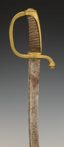 Photo 4 : INFANTRY NON-COMMISSIONED OFFICER'S SABER KNOWN AS "BRIQUET", First Empire. 32793