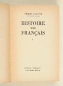 Photo 4 : Pierre Gaxotte – Histoire des Français